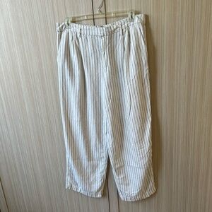 A New Day Black and White Striped Pants